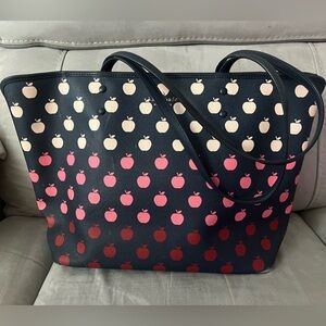 Kate spade apple tote bag